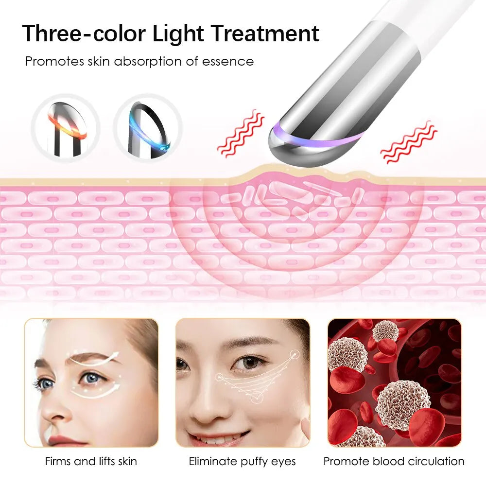 Viral Under-Eye Heat Therapy Massager